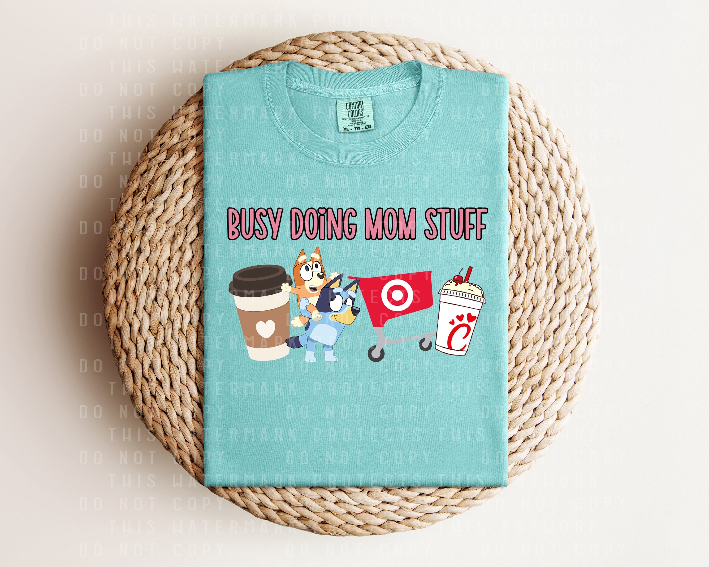 Busy Doing Mom Stuff Graphic Tee