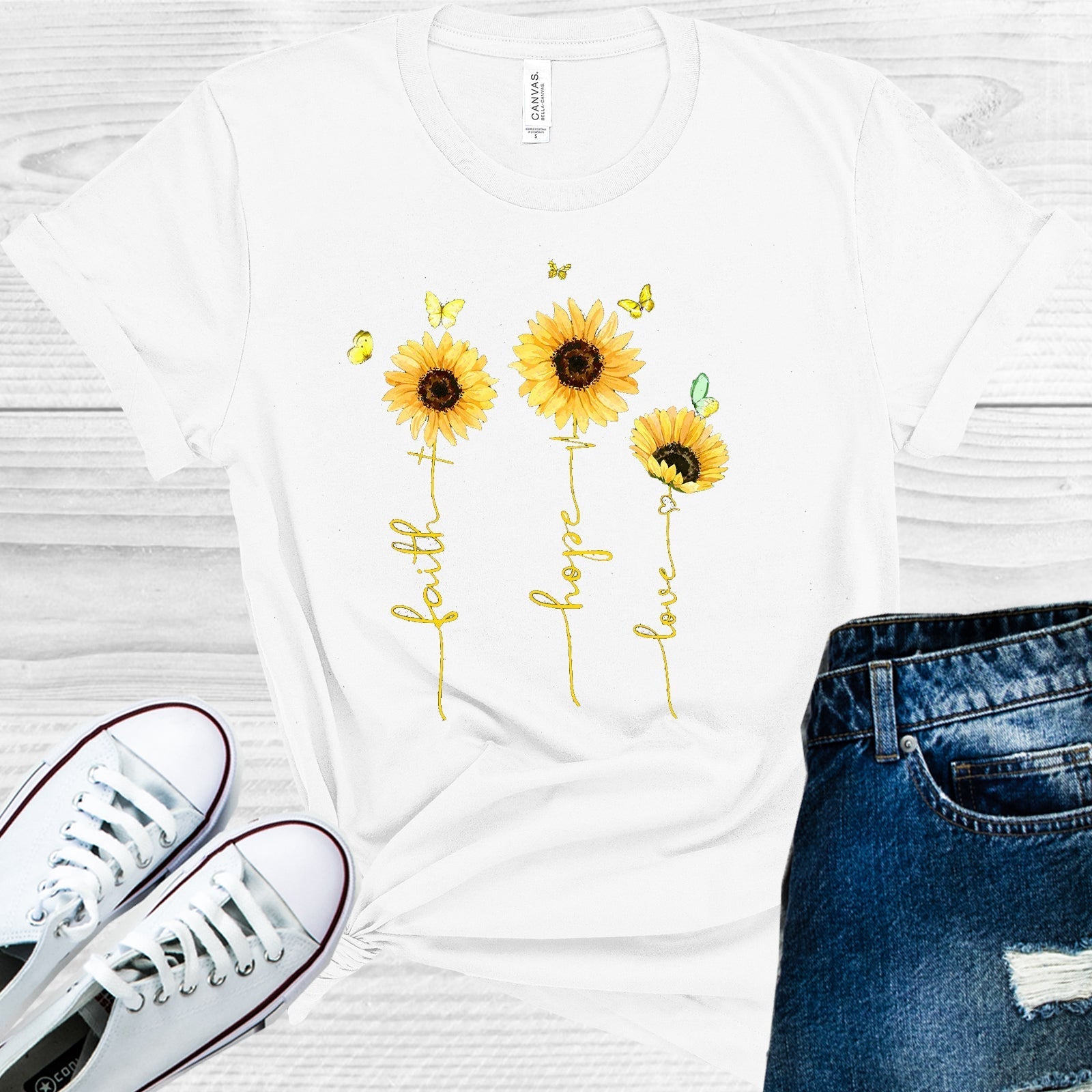 Faith Hope Love Graphic Tee