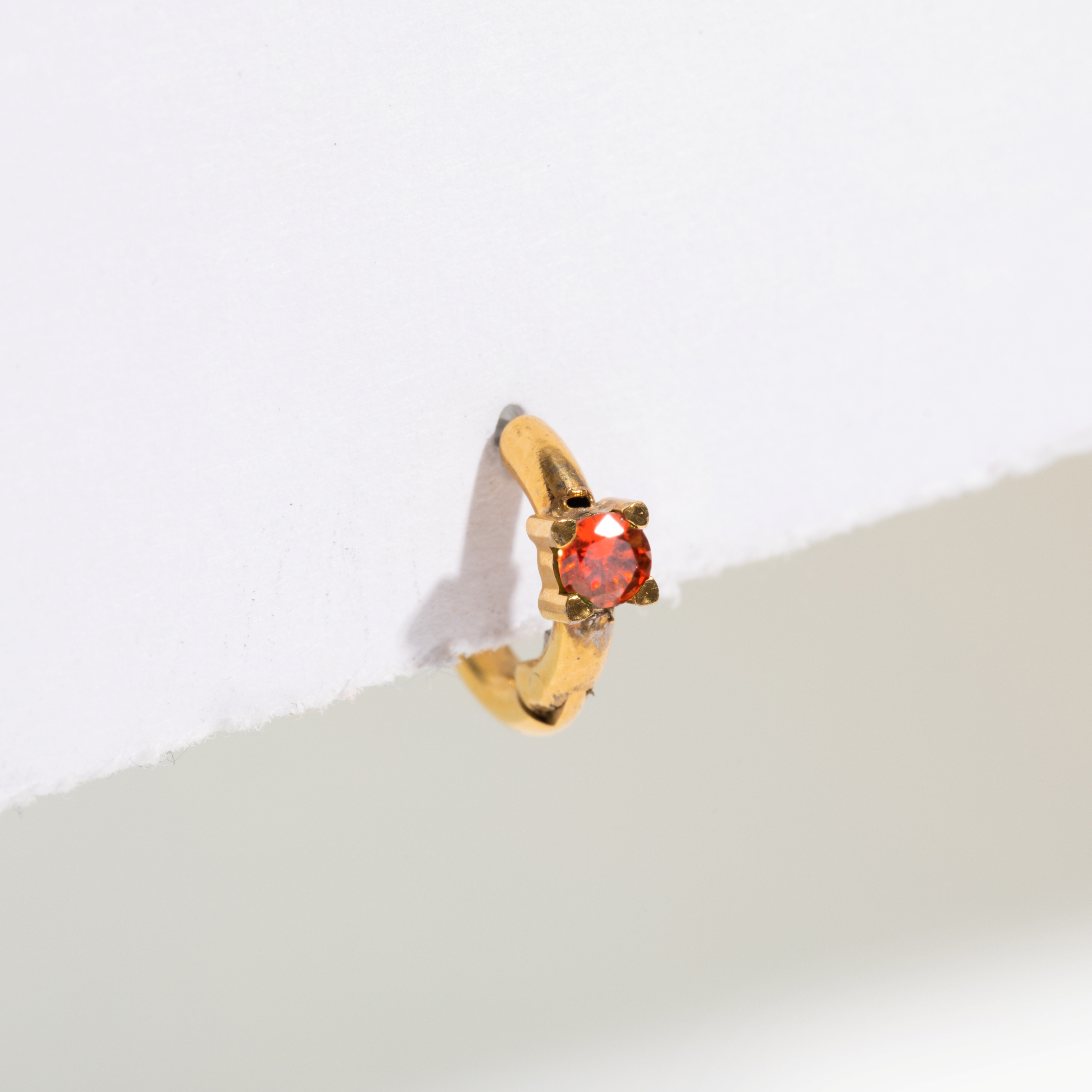 Single Finn Huggie Hoop Earring