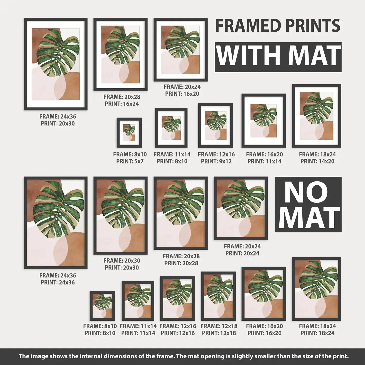 Flower Line Art Set of 3 Prints - Botanical Wall Décor