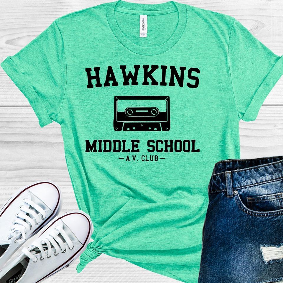 Hawkins Middle School A.V. Club Graphic Tee