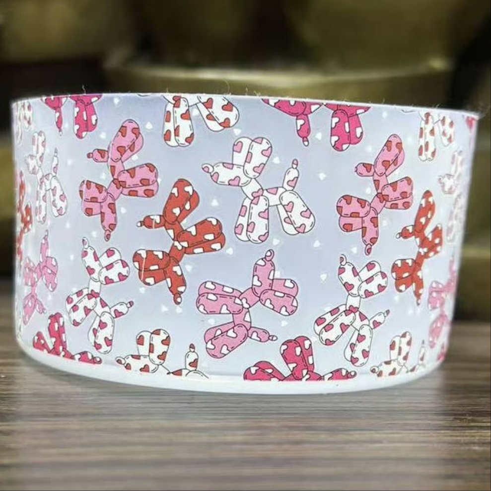 Heart Balloon Dogs Silicone Boot Bumper Sleeve