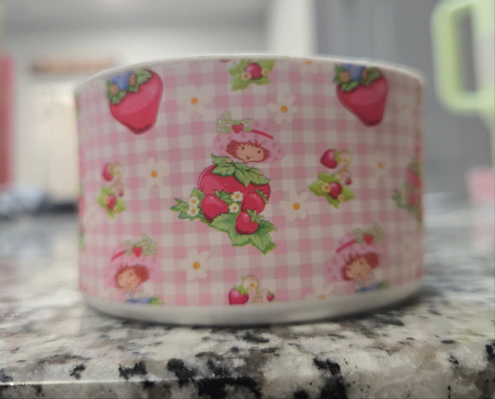 Plaid Strawberry Girl Silicone Boot Bumper Sleeve for Tumblers