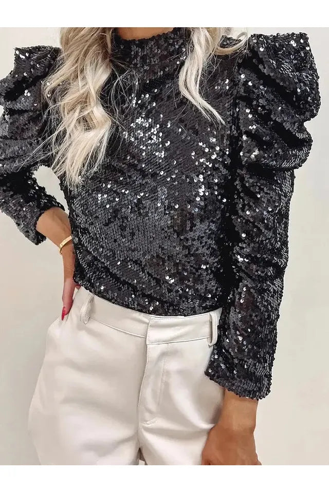 Sequin Glam top