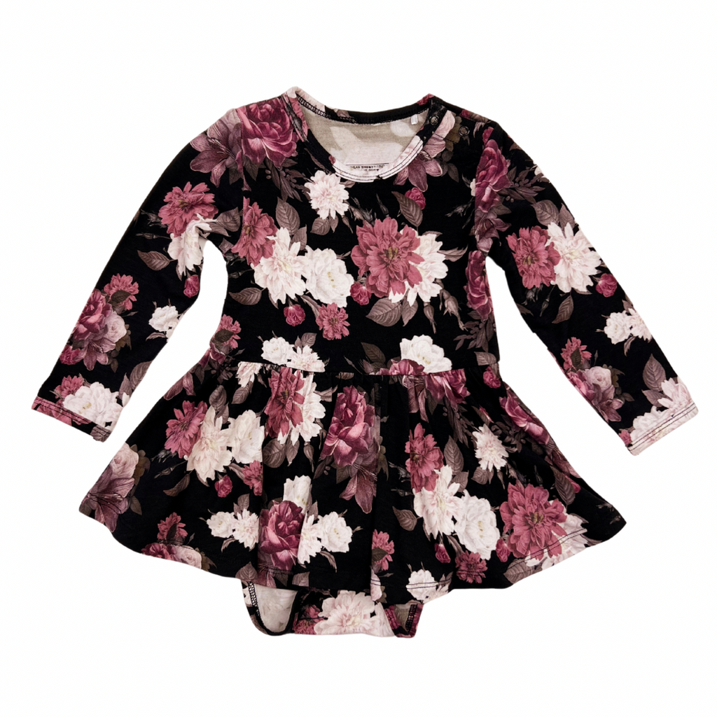 Ruffle Dress Long Sleeve
