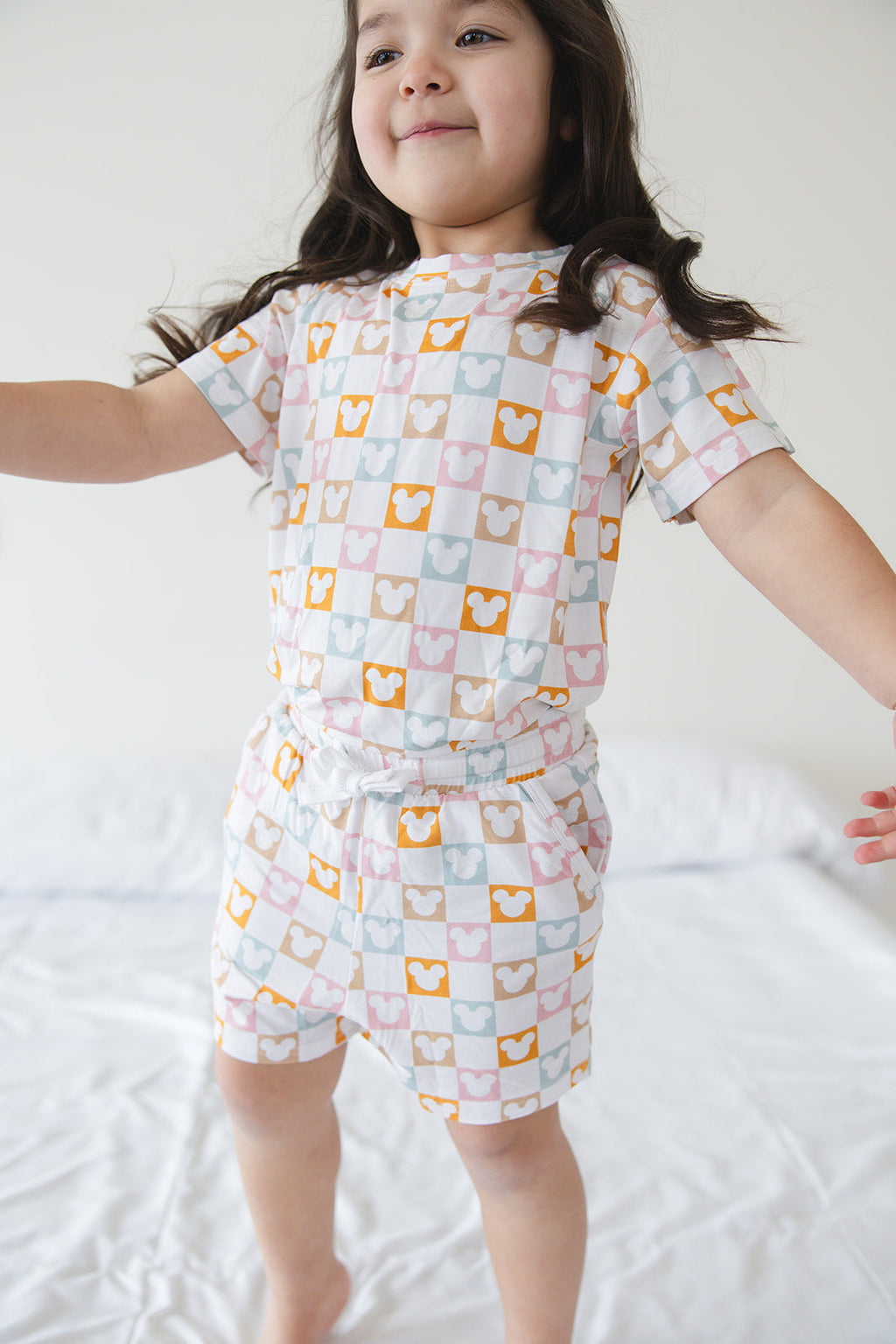 Checkerboard Charm - Pocket Short Set