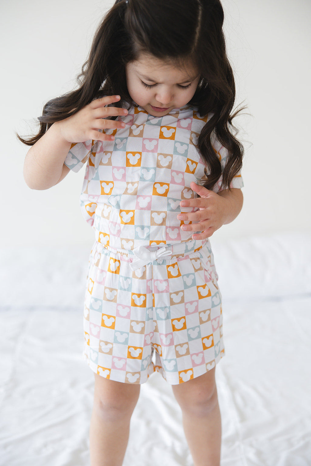 Checkerboard Charm - Pocket Short Set