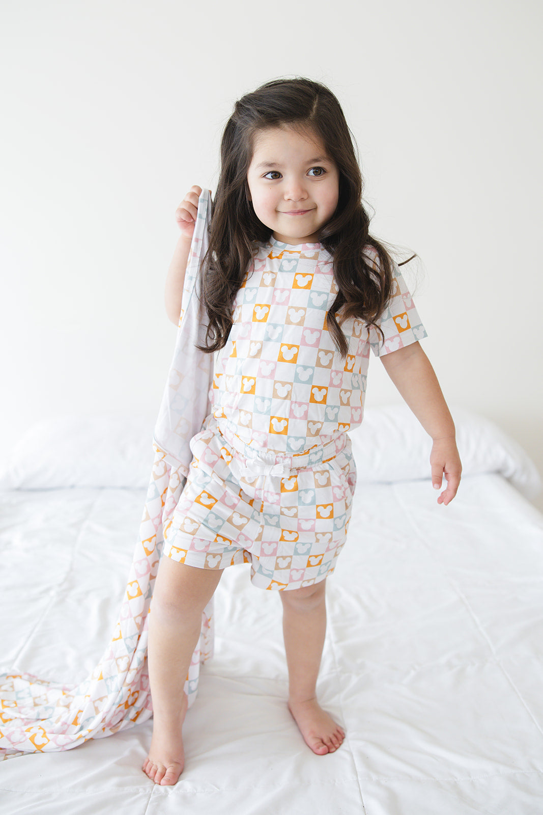 Checkerboard Charm - Pocket Short Set