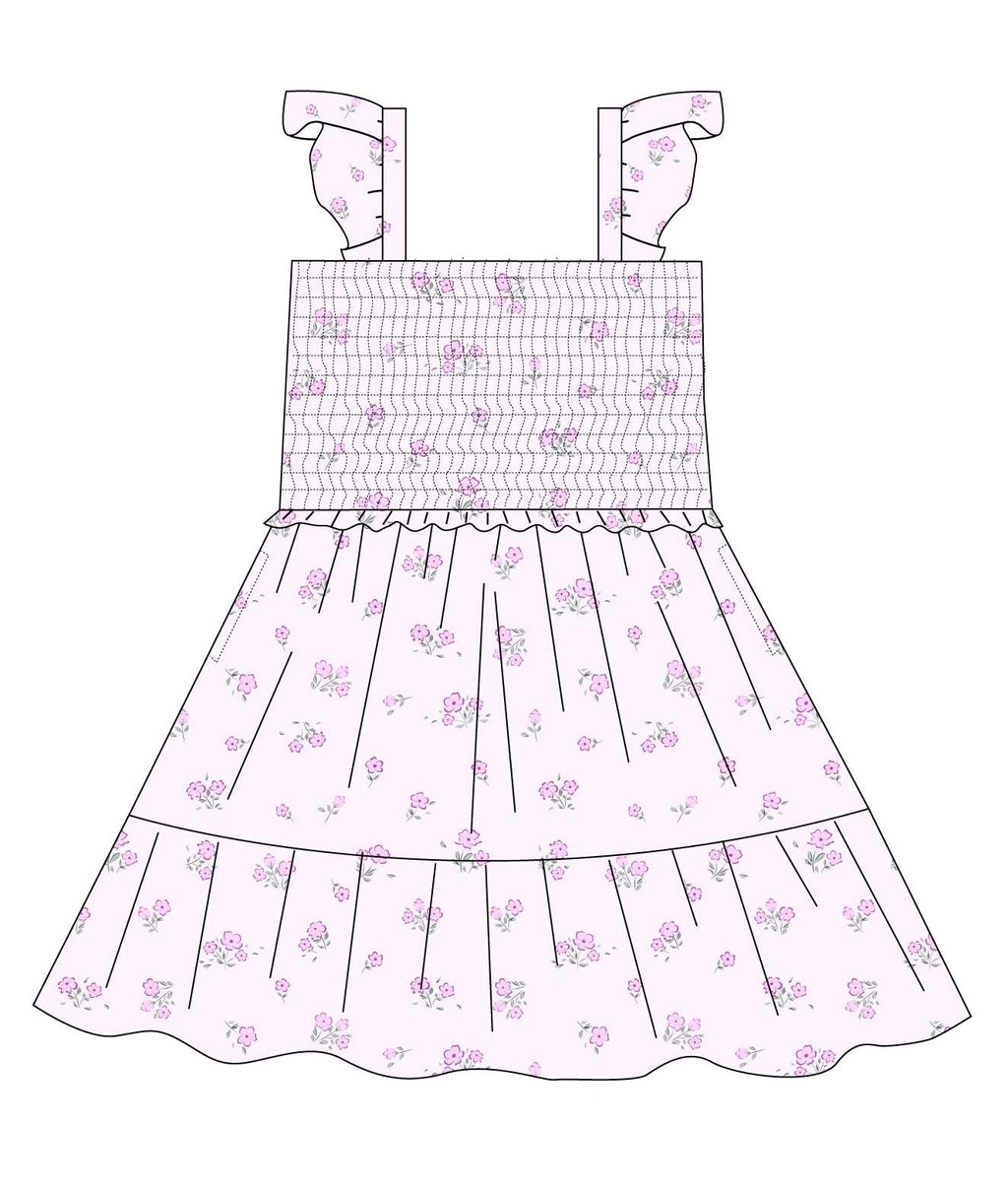 Aisley - Smocked Dress