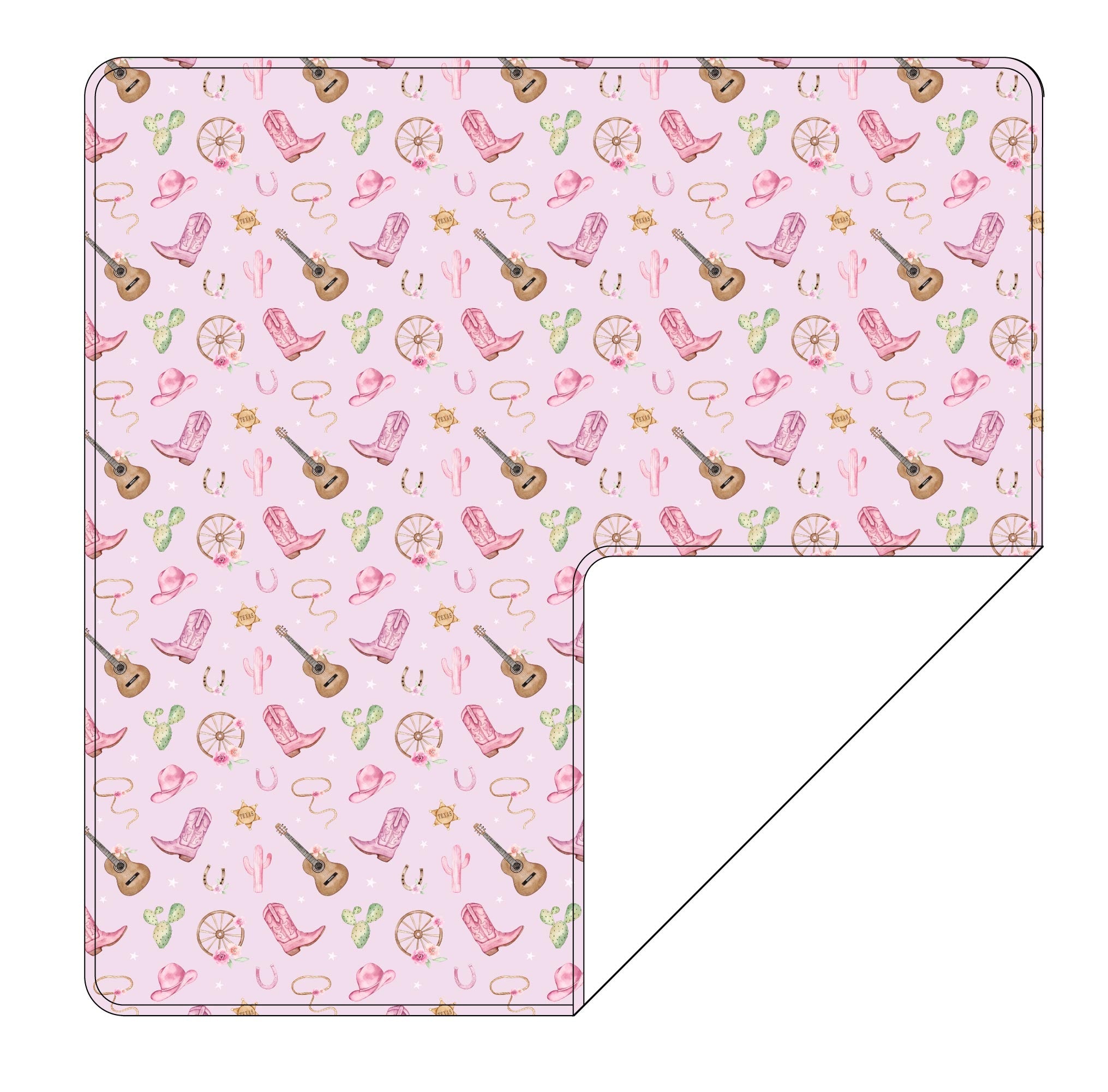 Cowgirl - Lightweight Blanket