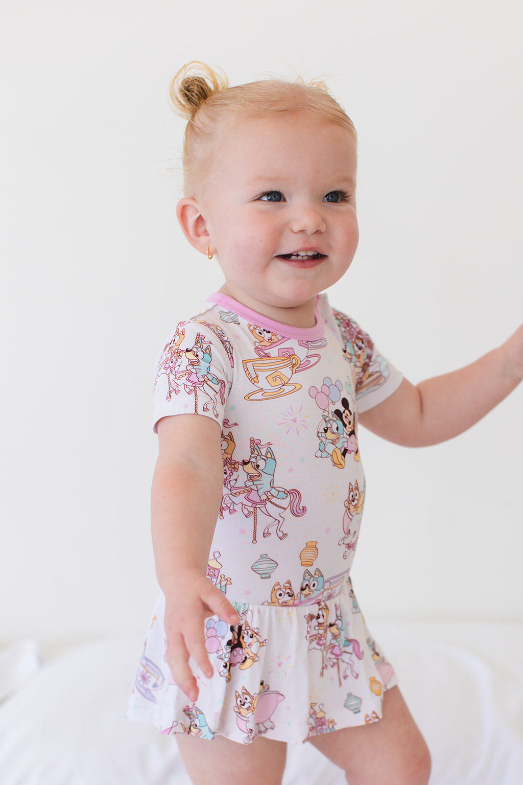 Pastel Park (Cotton Candy) - Bodysuit Dress