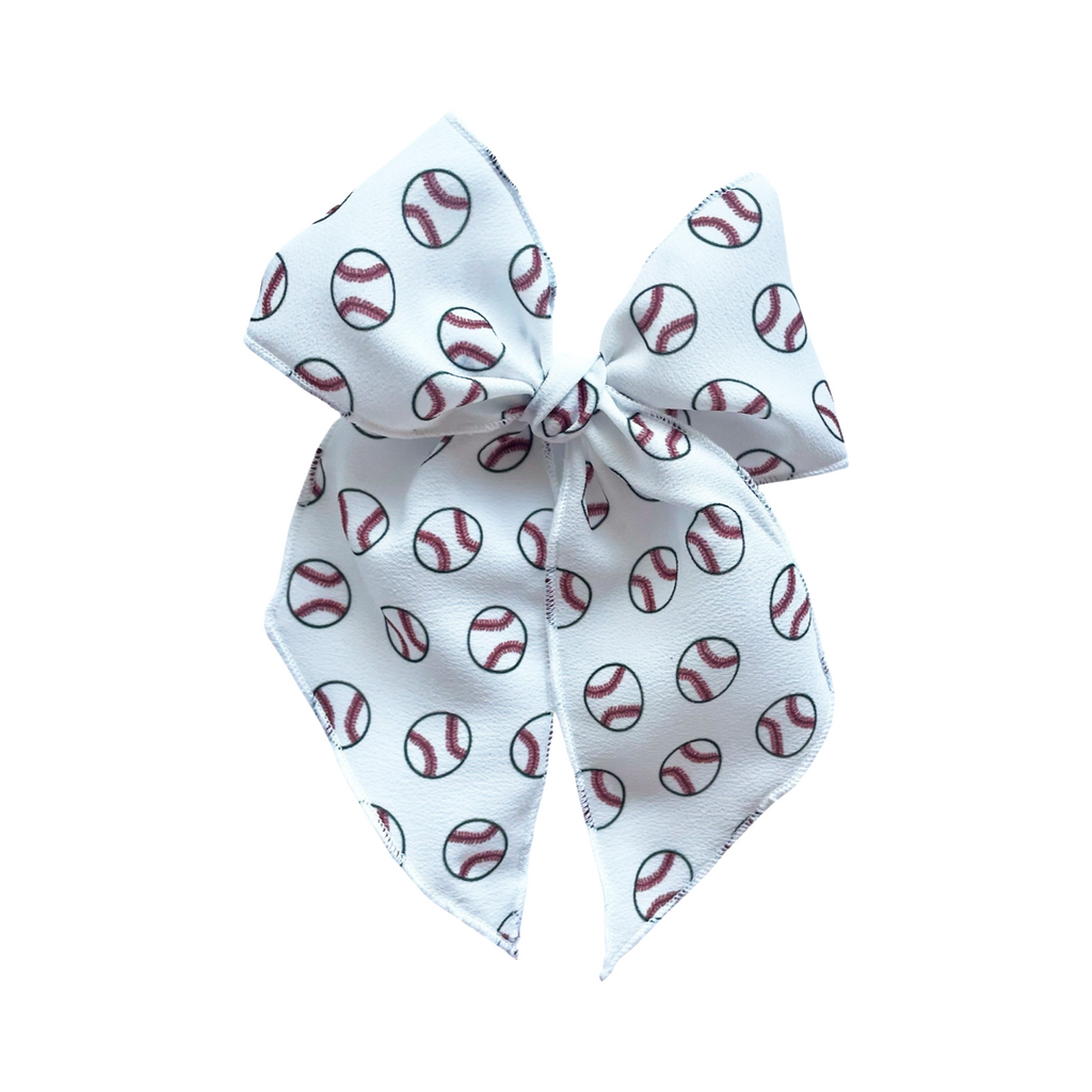 Baseball Elle Bow