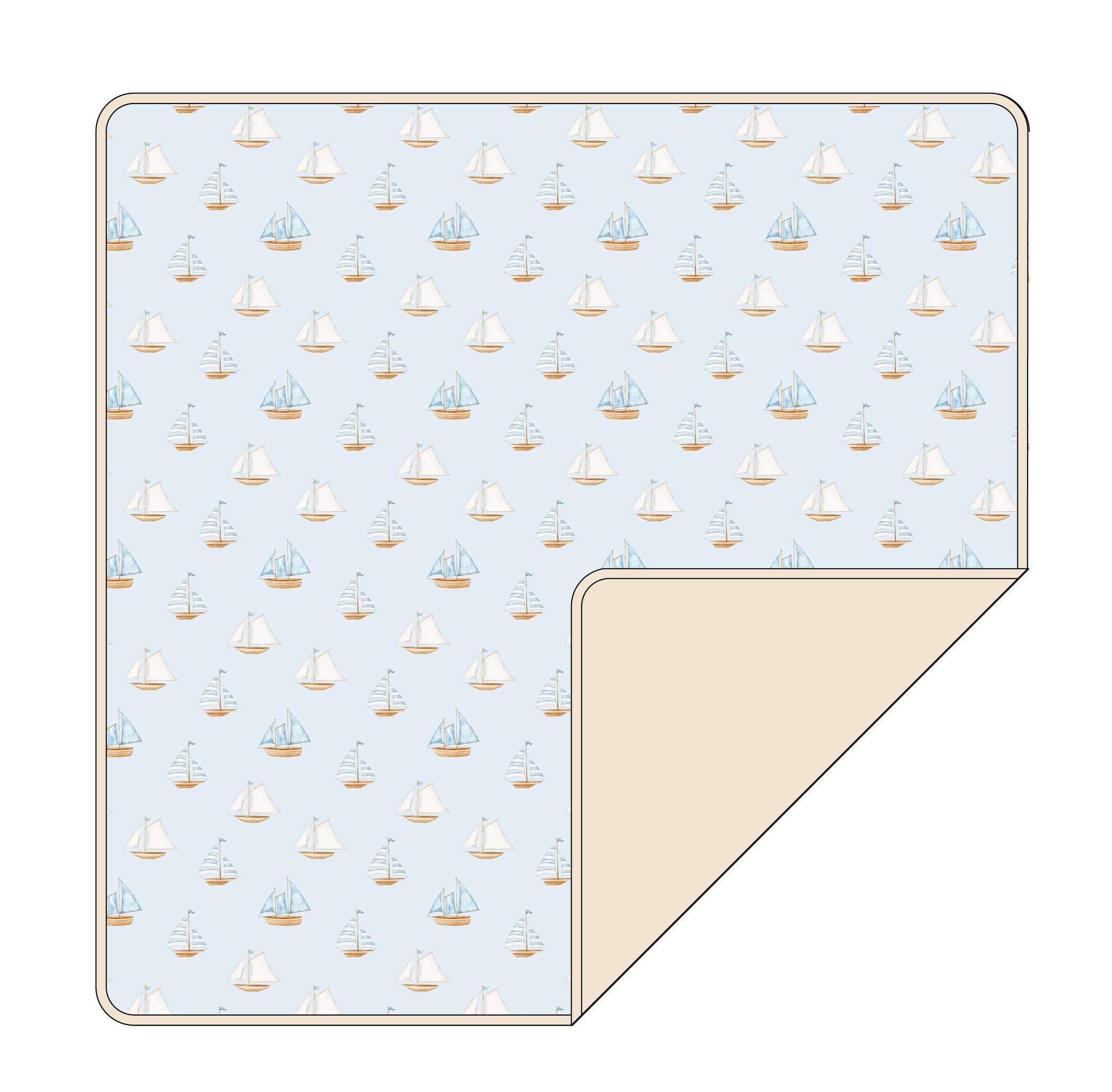 Sailboats - Blanket