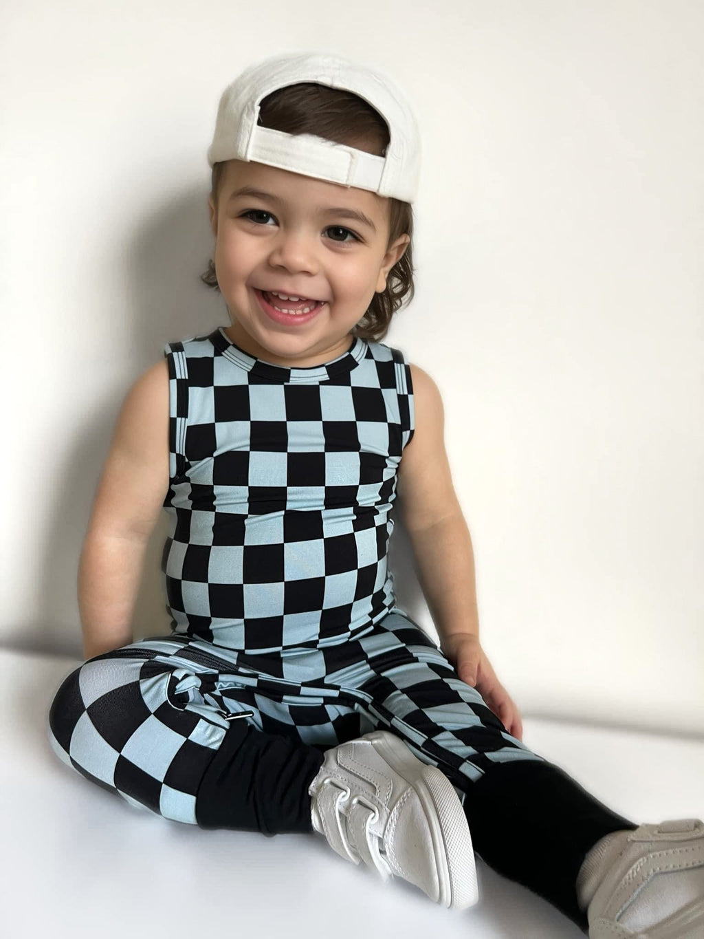 Check Magnet - Crescent Romper