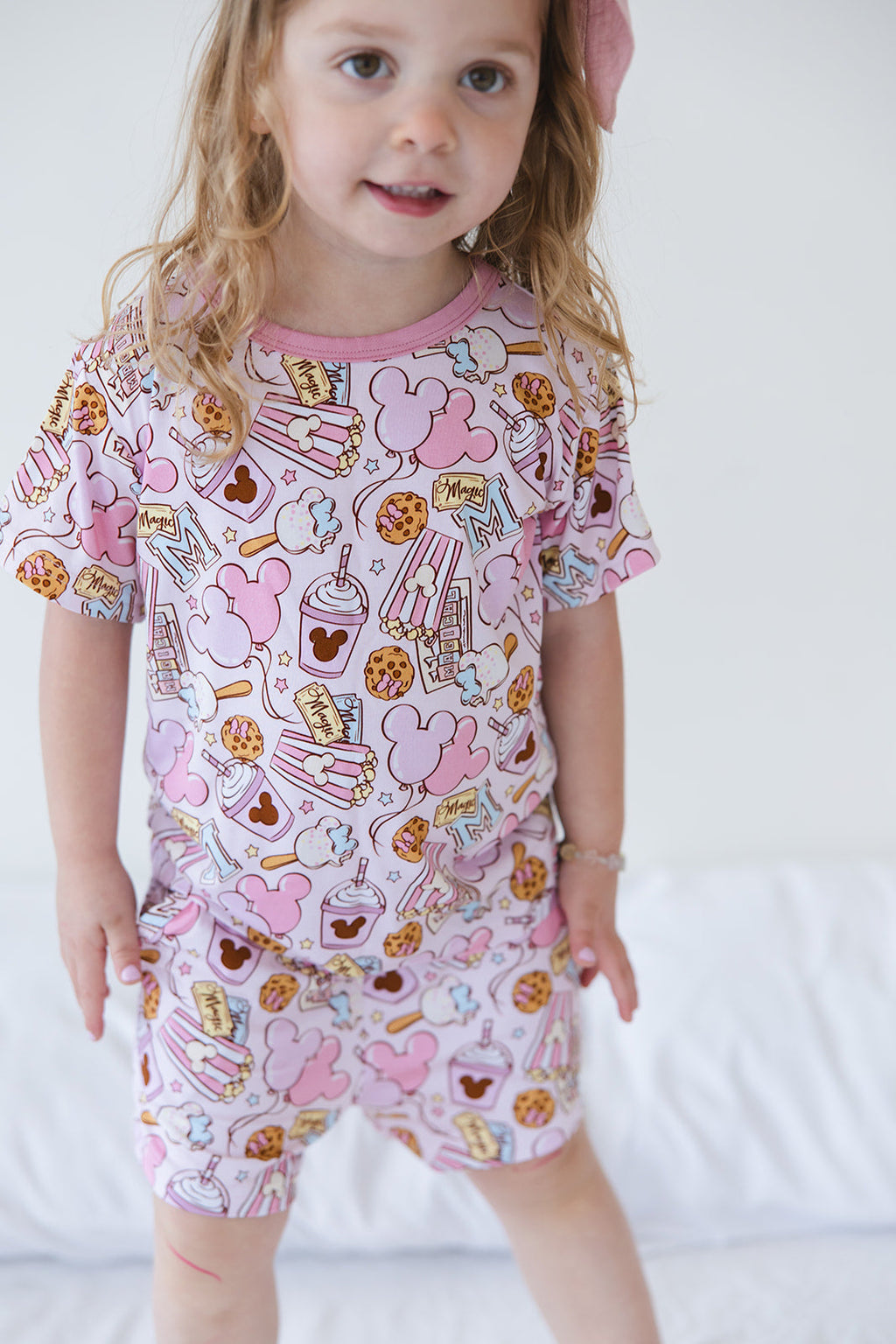 Snacks (PINK) - Pocket Short Set