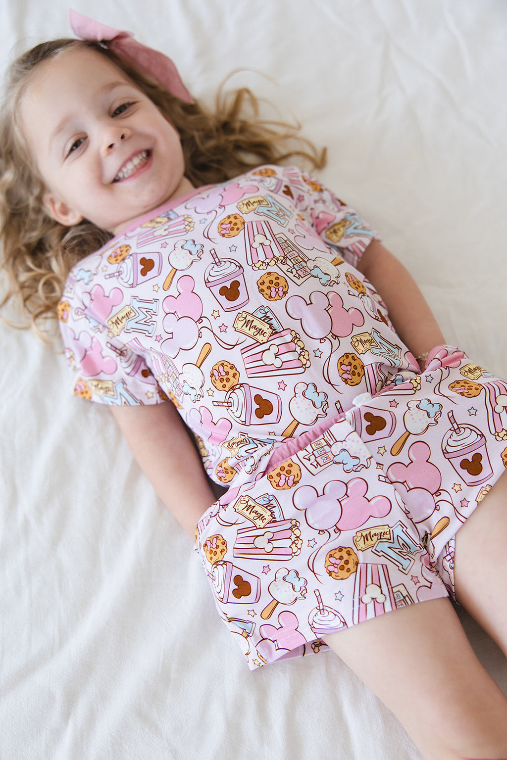 Snacks (PINK) - Pocket Short Set