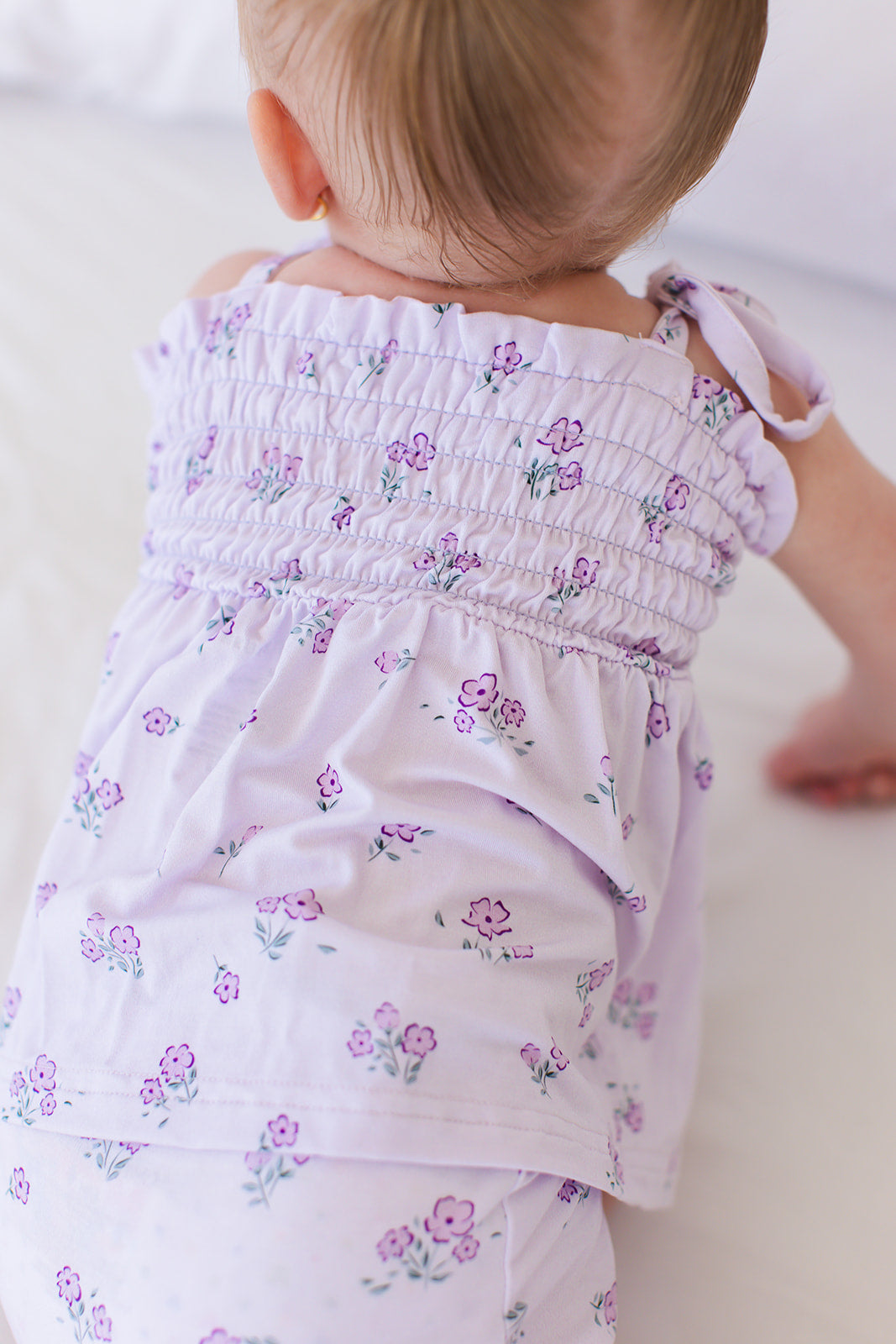 Aisley - Smocked Diaper Dress Set