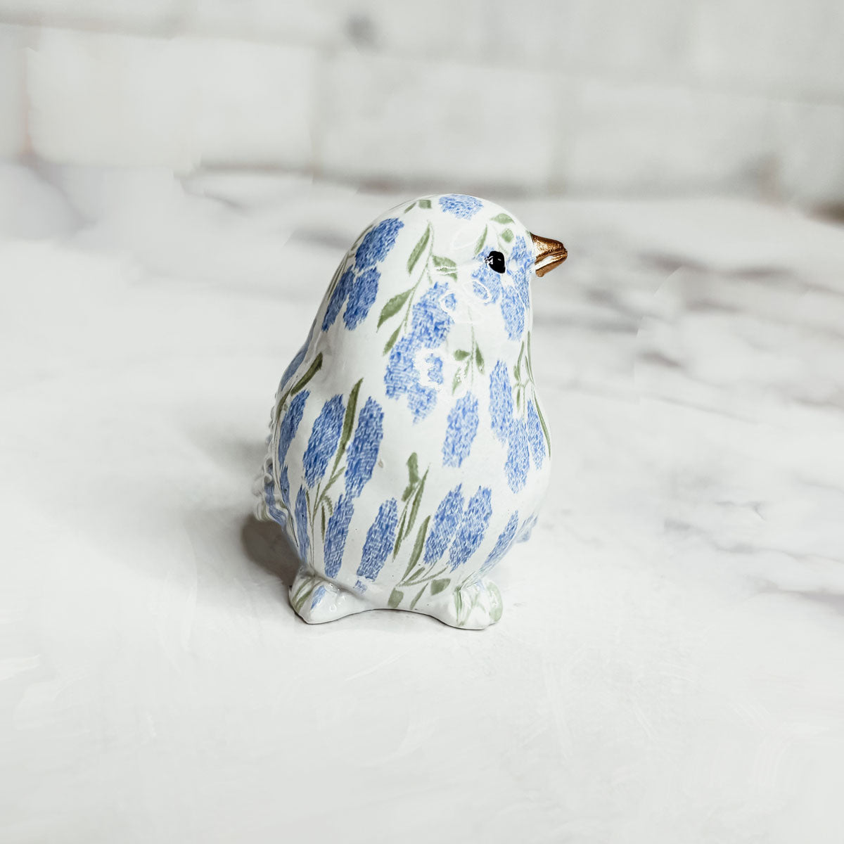 Blue Hydrangea Birds