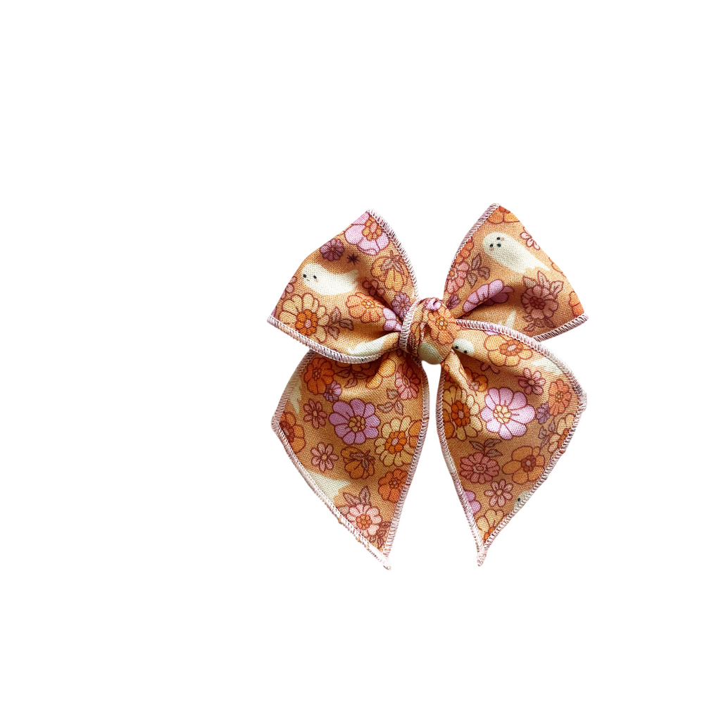 Floral Ghosts Elle Bow