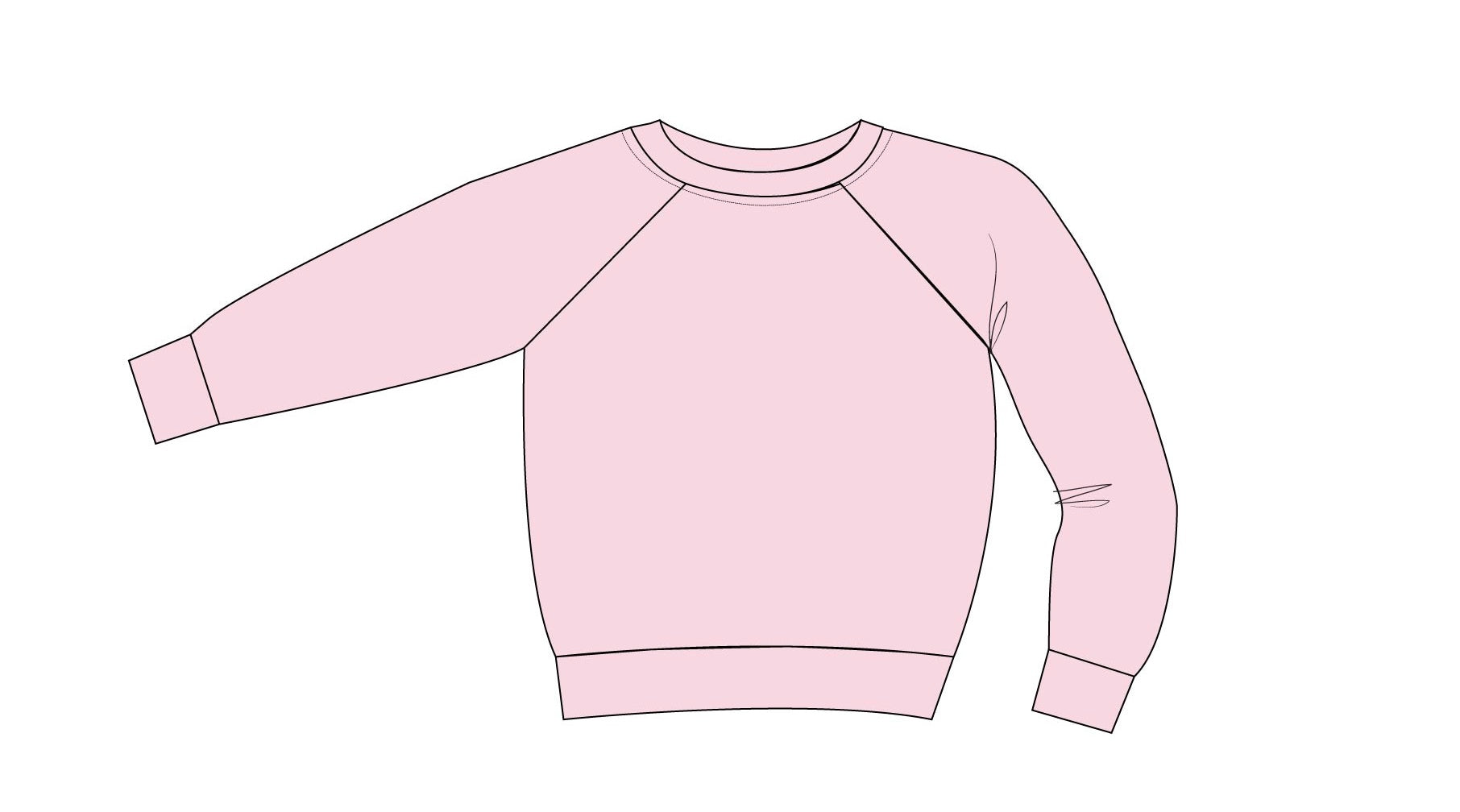 Ballet Blush - Cloud Terry Sweatshirt