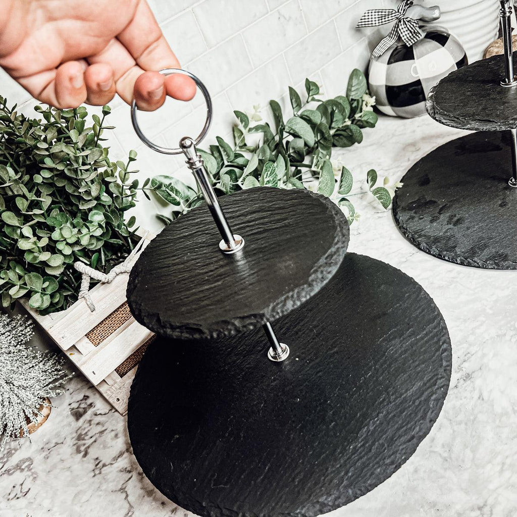 Tiered Slate Stand