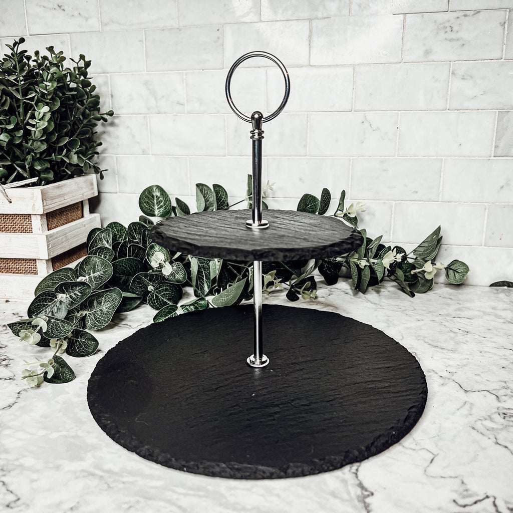Tiered Slate Stand