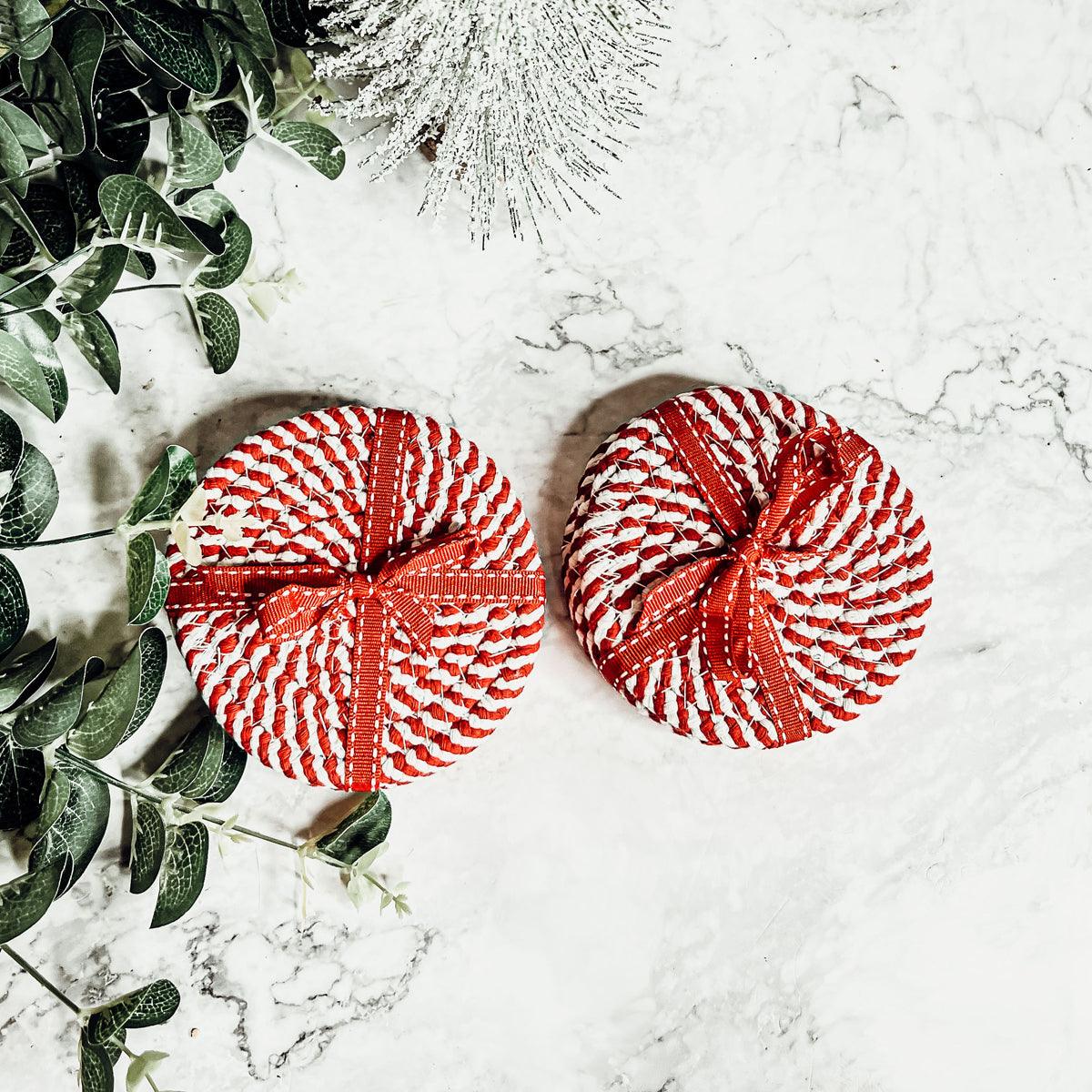 Fall Fabric Coasters
