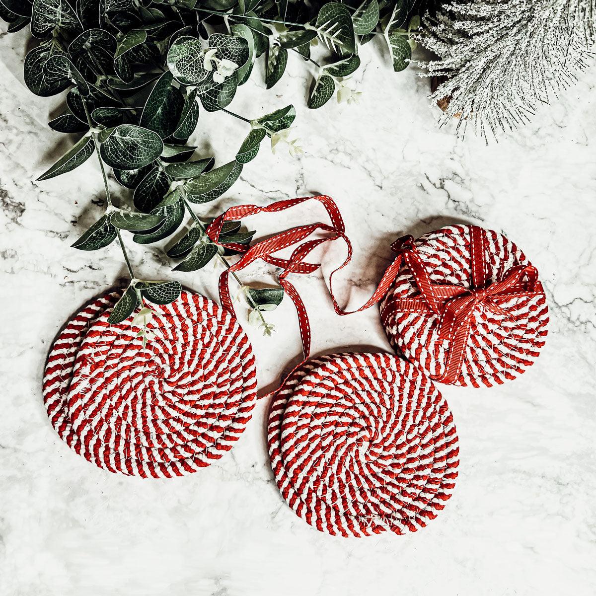 Fall Fabric Coasters
