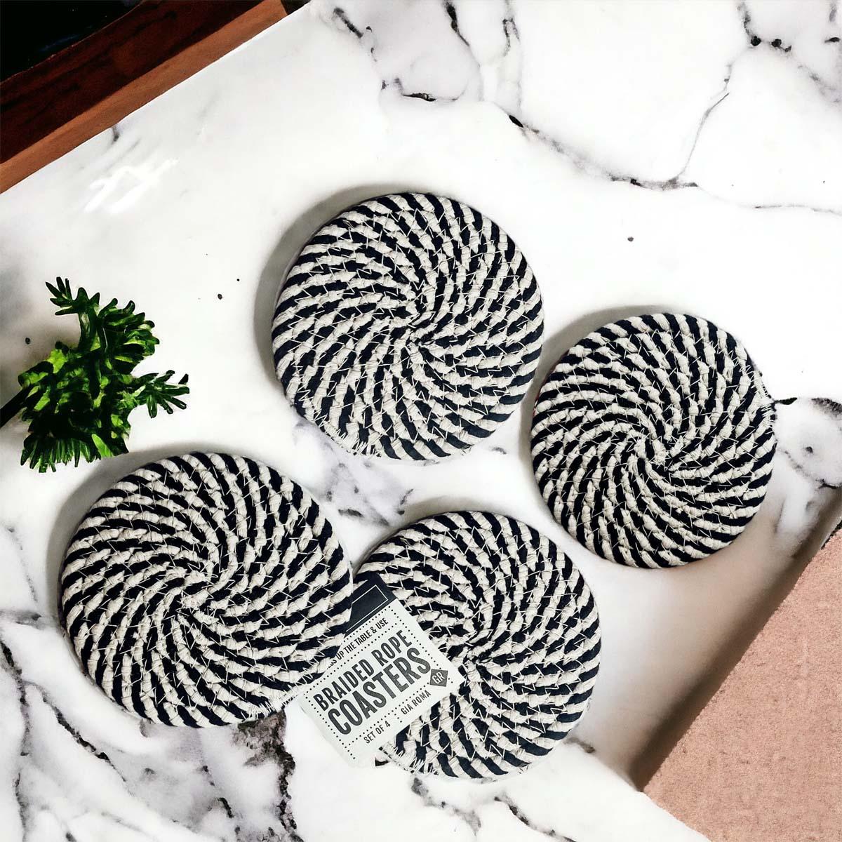 Fall Fabric Coasters