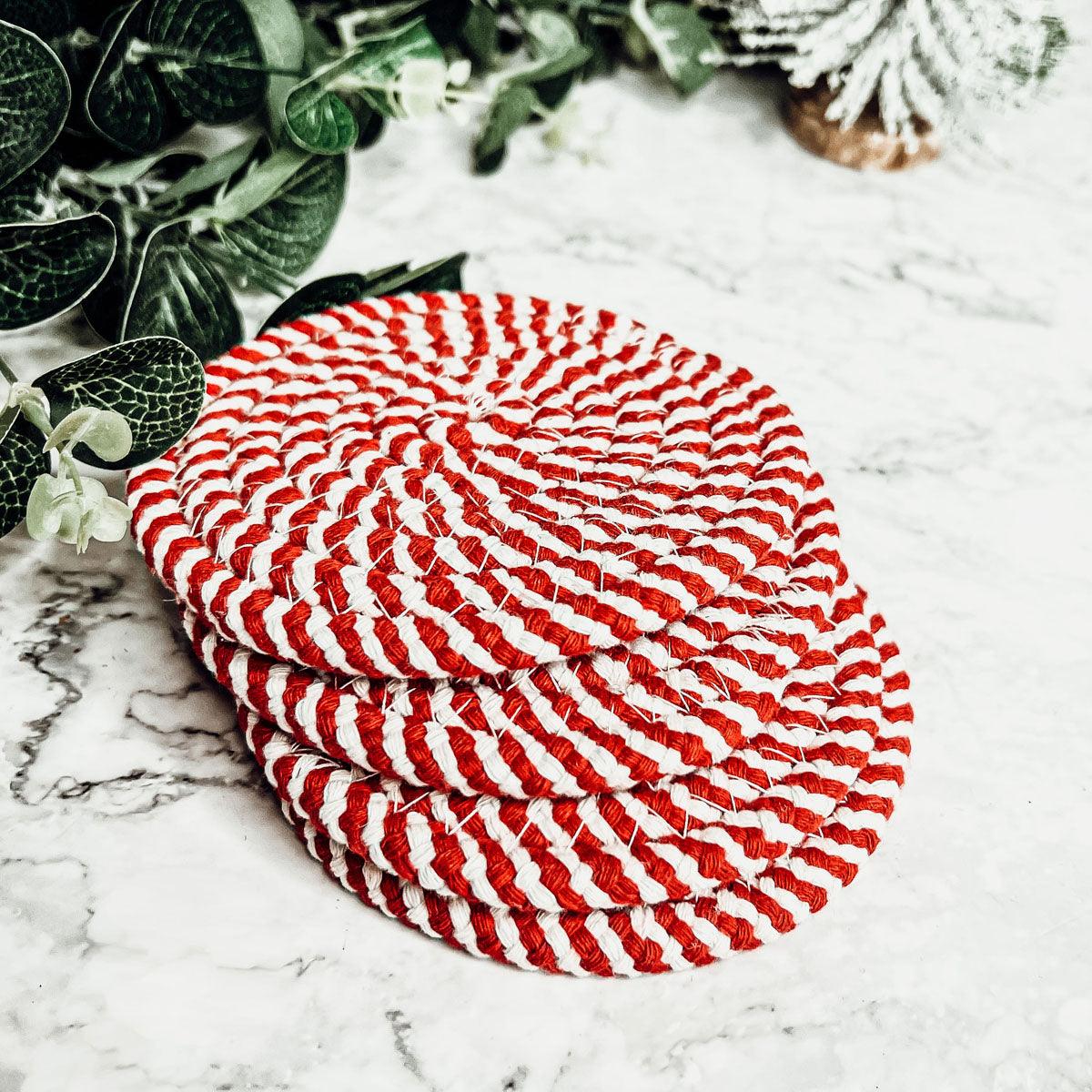 Fall Fabric Coasters