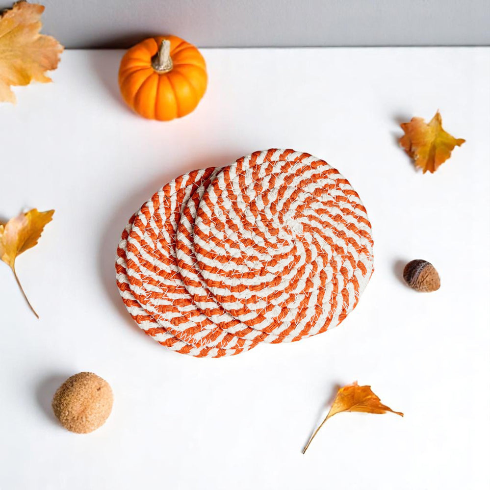 Fall Fabric Coasters