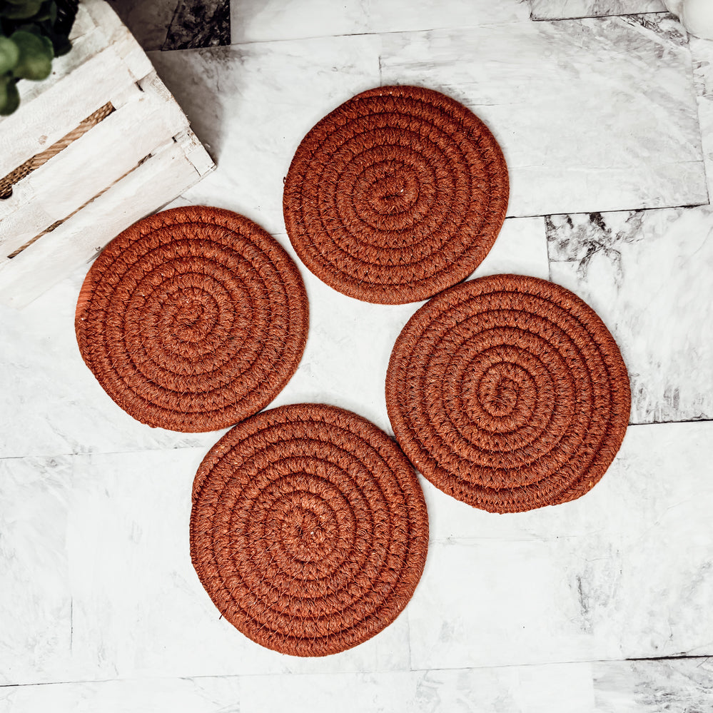 Fall Fabric Coasters