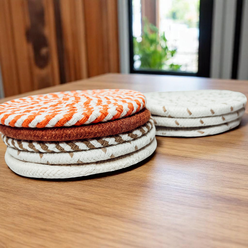Fall Fabric Coasters