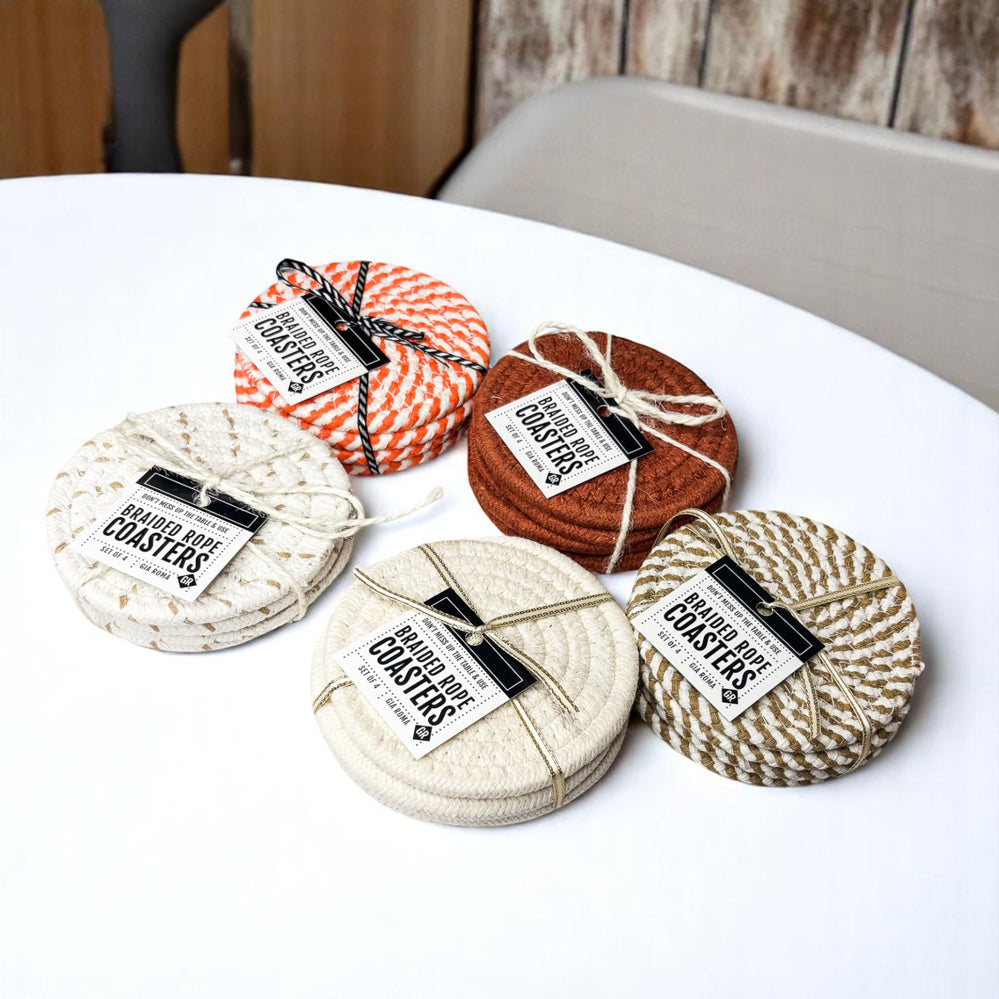Fall Fabric Coasters