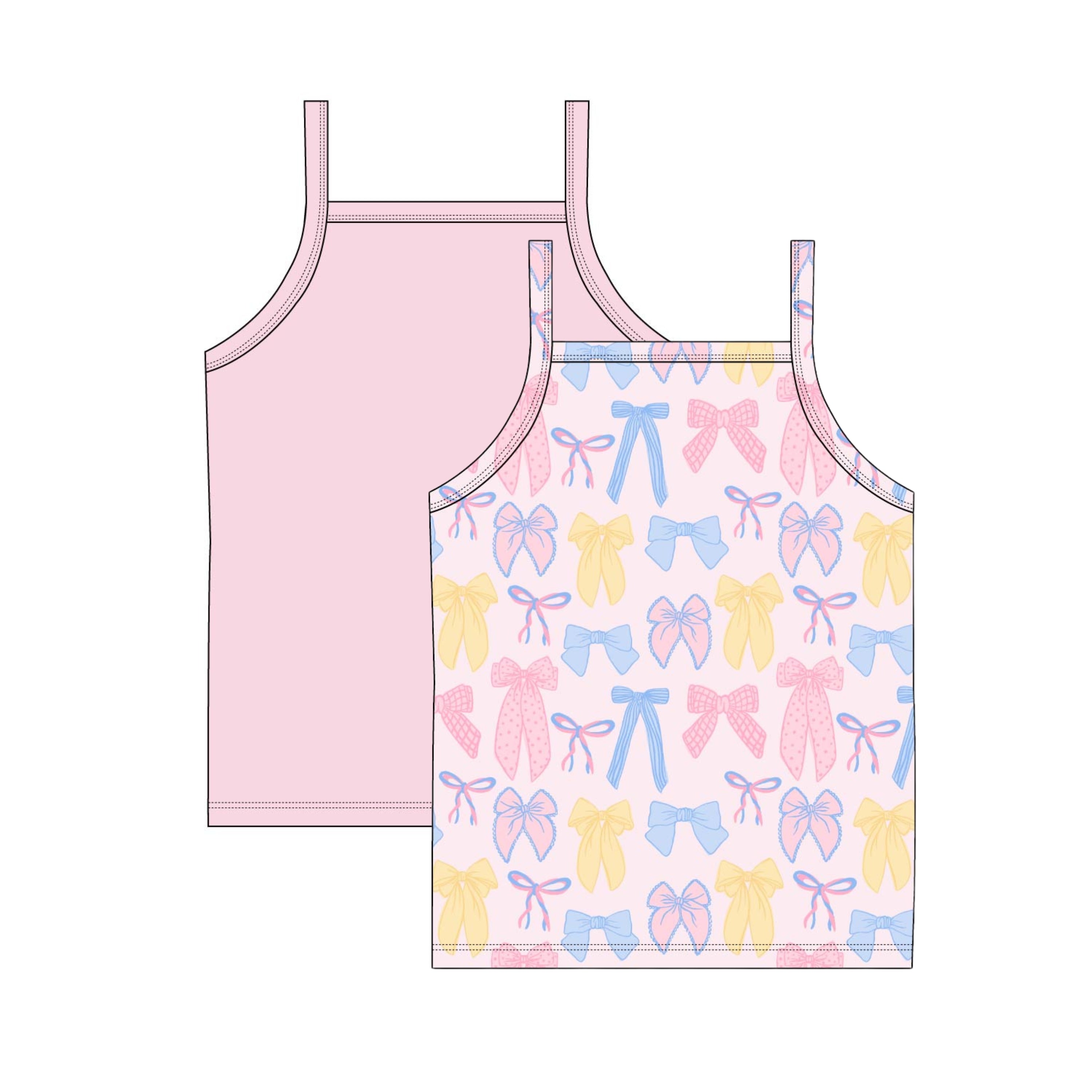 Ballet Blush + Madelyn - Bamboo Tank Set