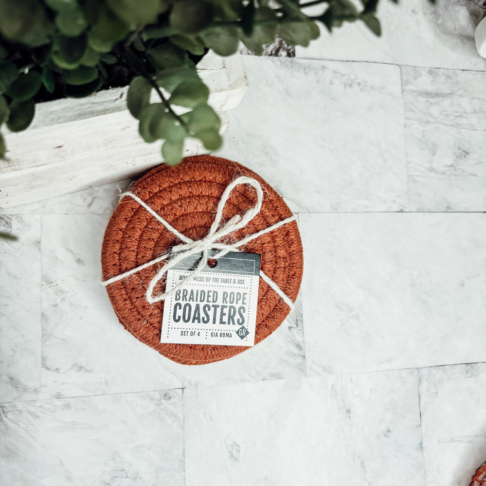 Fall Fabric Coasters
