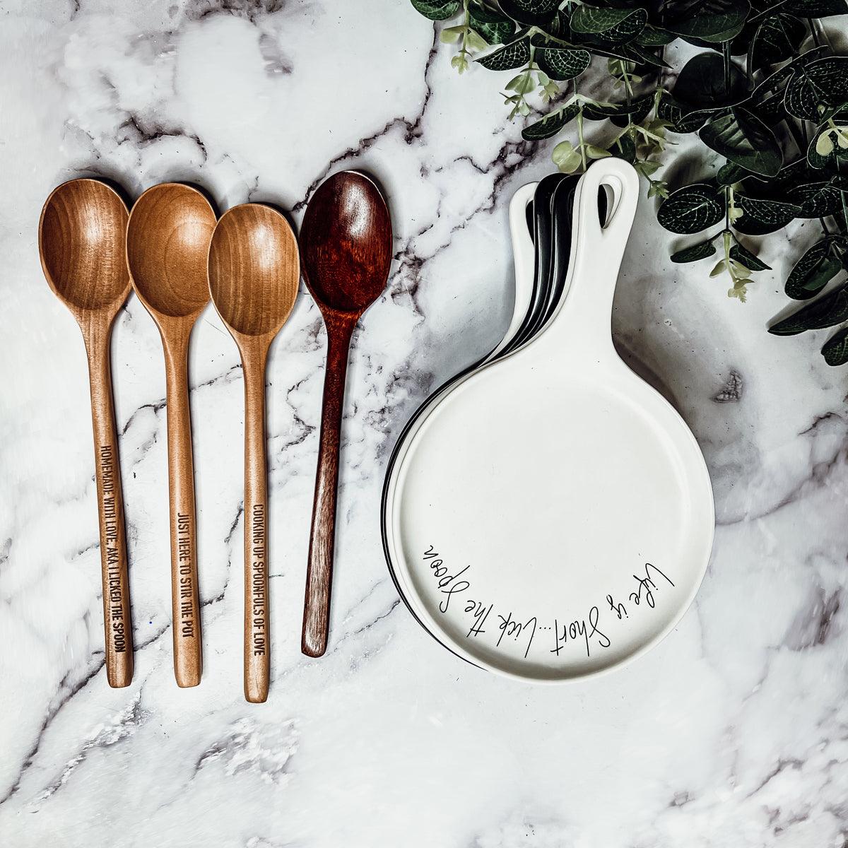 Lick the Spoon Cursive