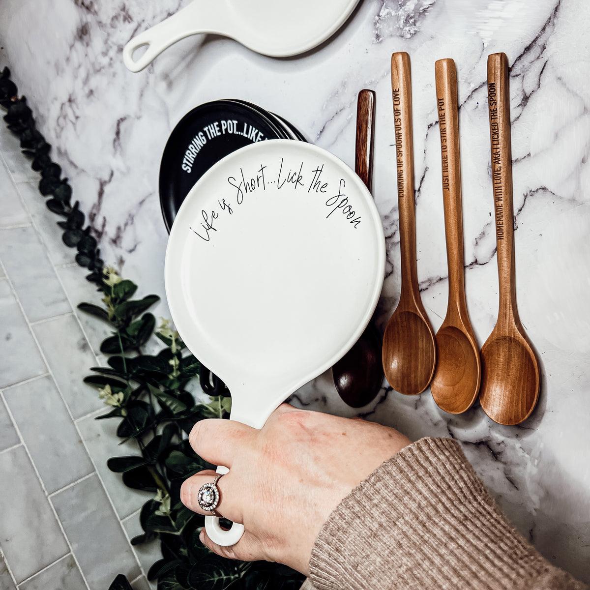 Lick the Spoon Cursive