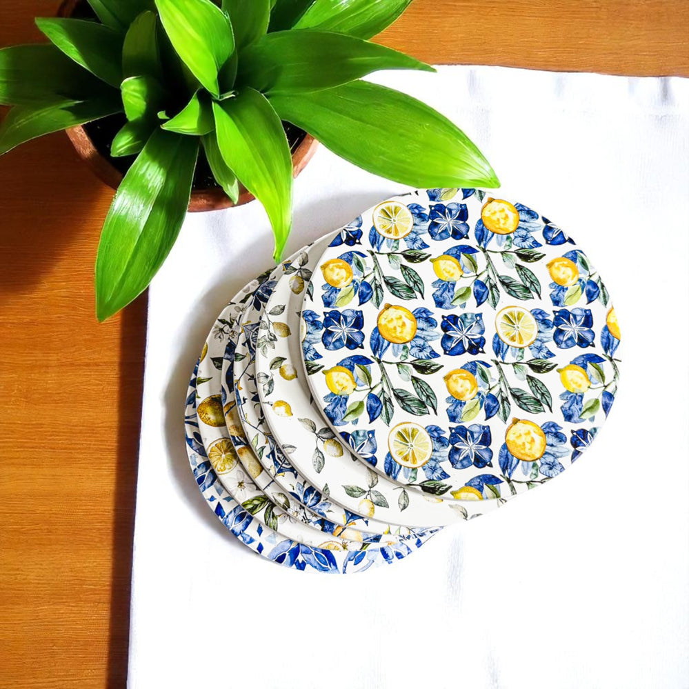 Mediterranean Lemon Coasters