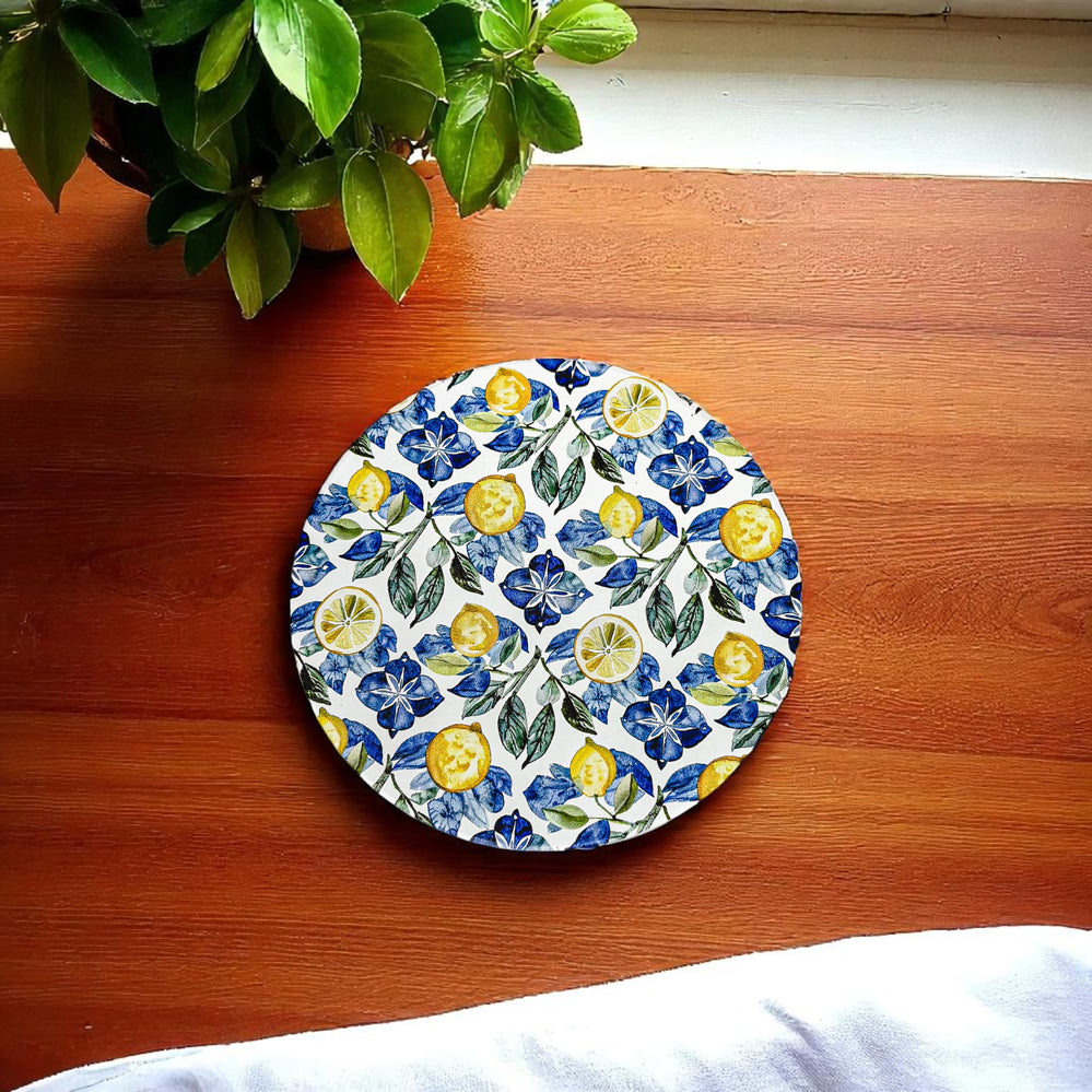 Mediterranean Lemon Coasters