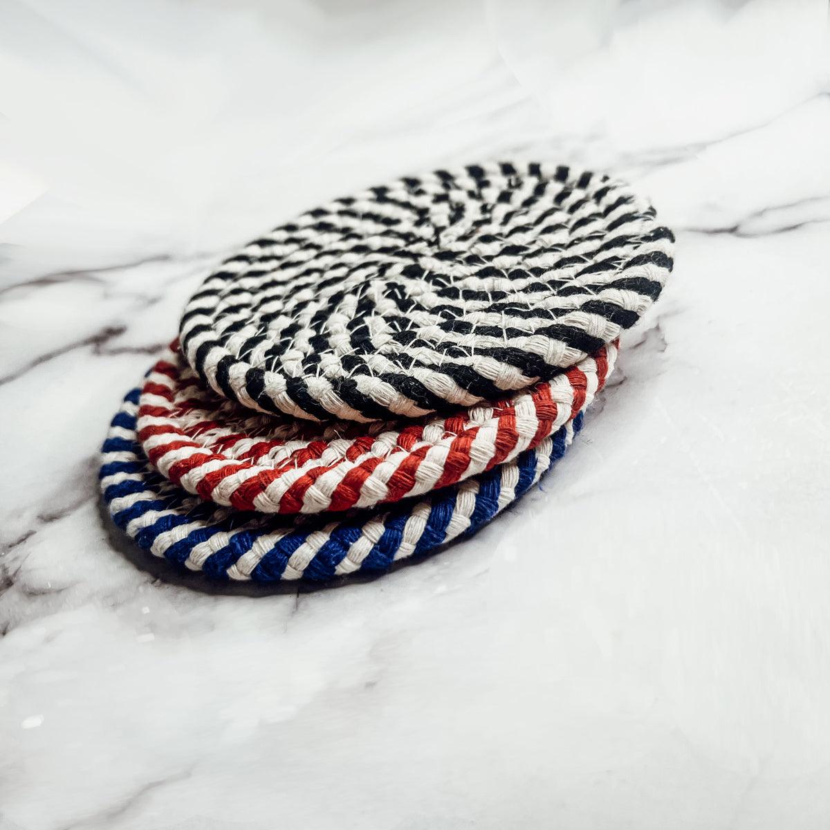 Fall Fabric Coasters