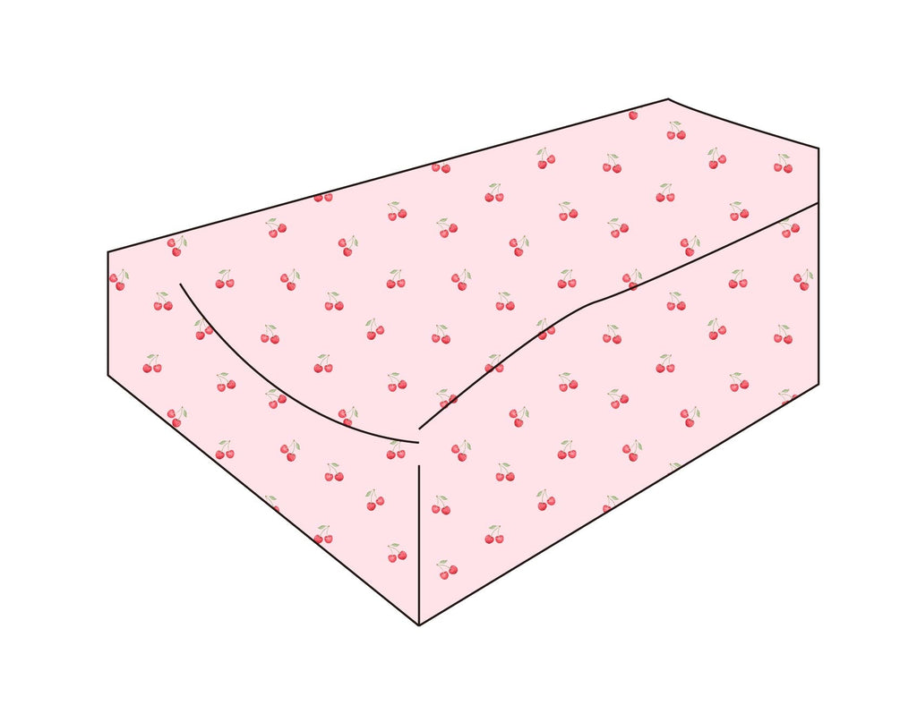 Cherry (ribbed) - Changing Pad Cover