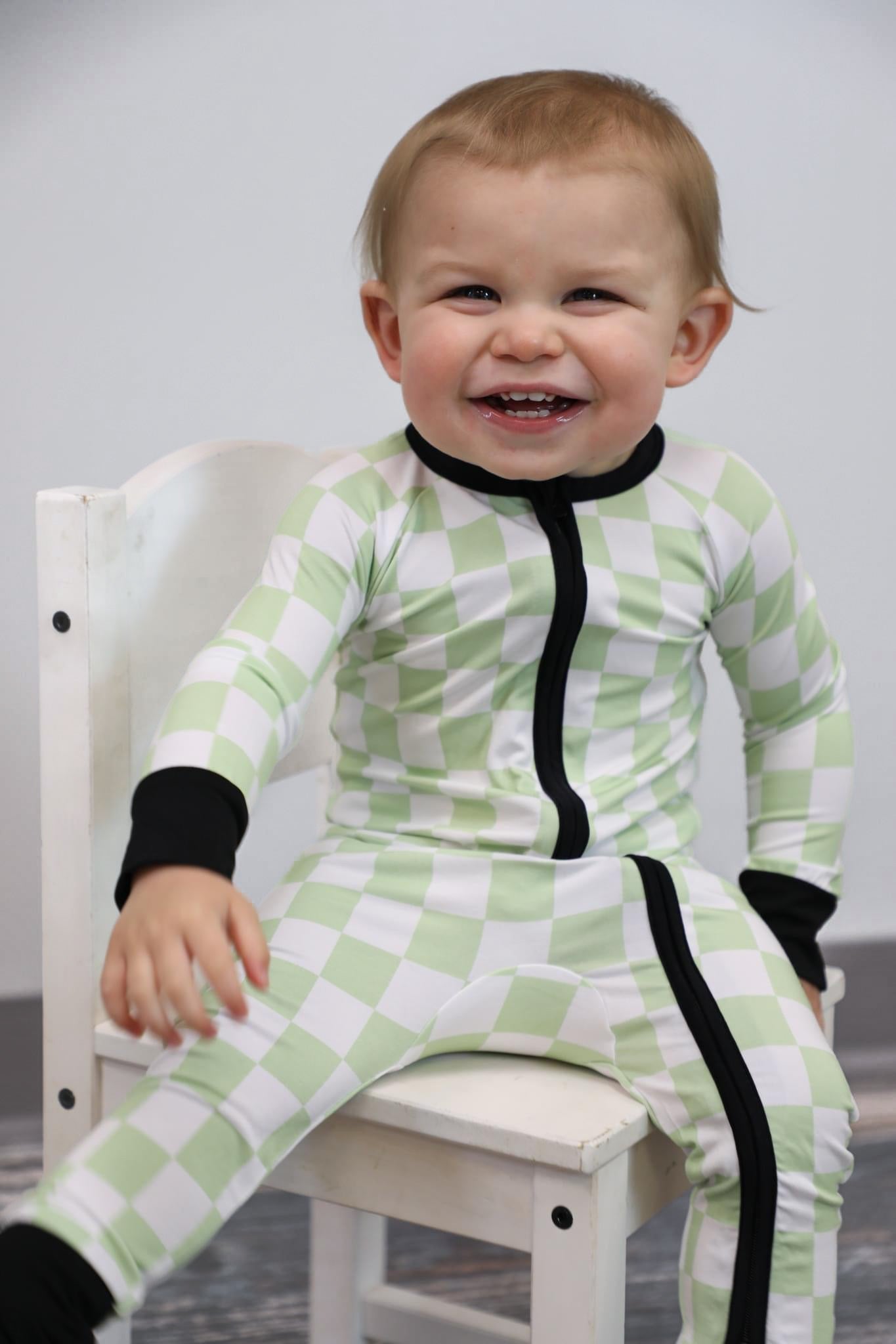 Green Checker - Zippy