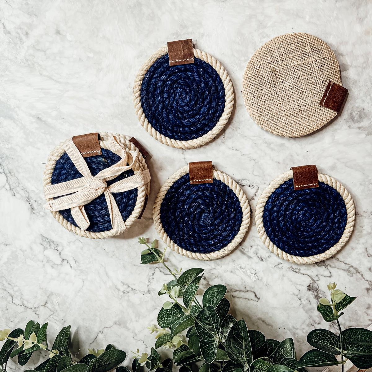 Nautical Rope Braided Coaster