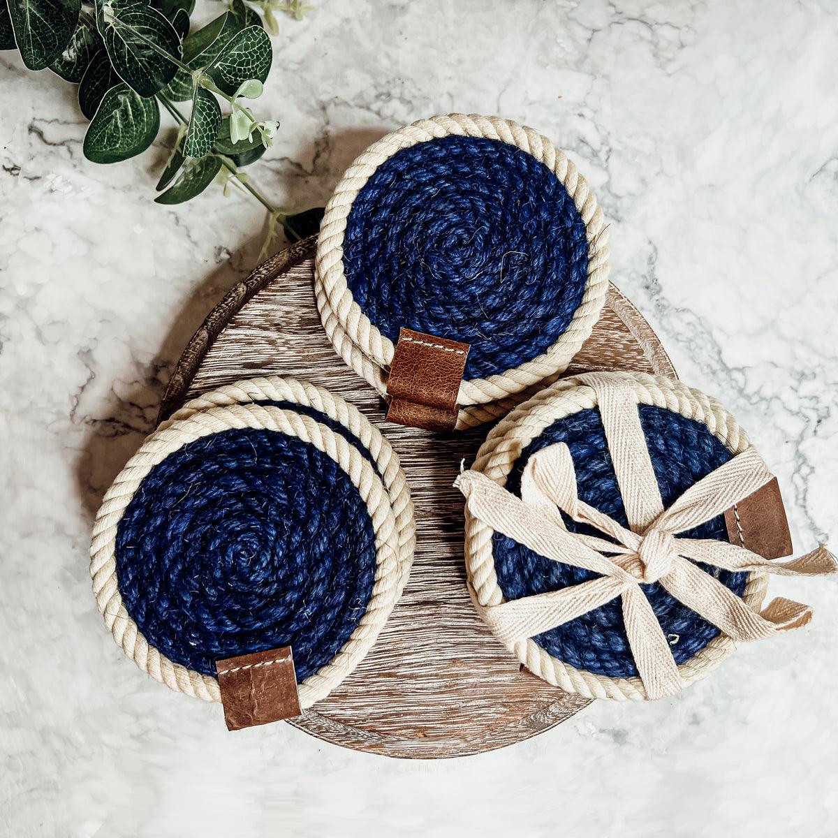 Nautical Rope Braided Coaster