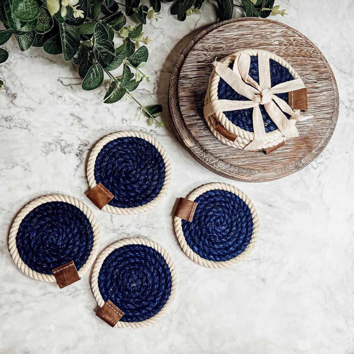 Nautical Rope Braided Coaster