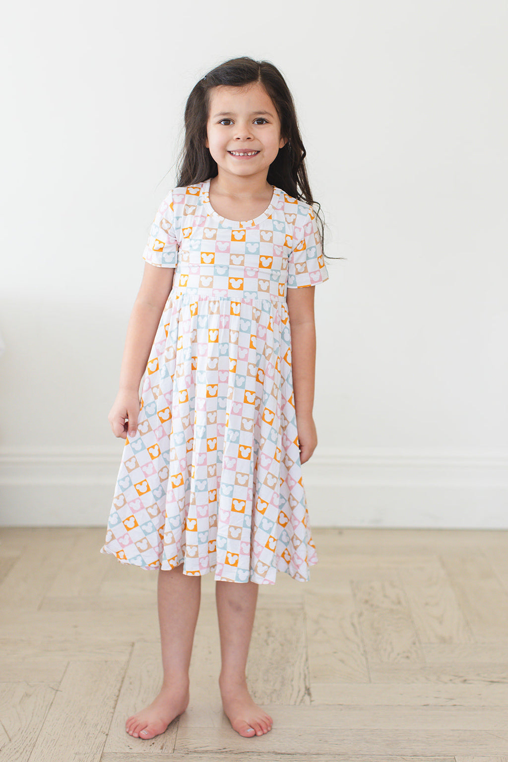 Checkerboard Charm - Dress