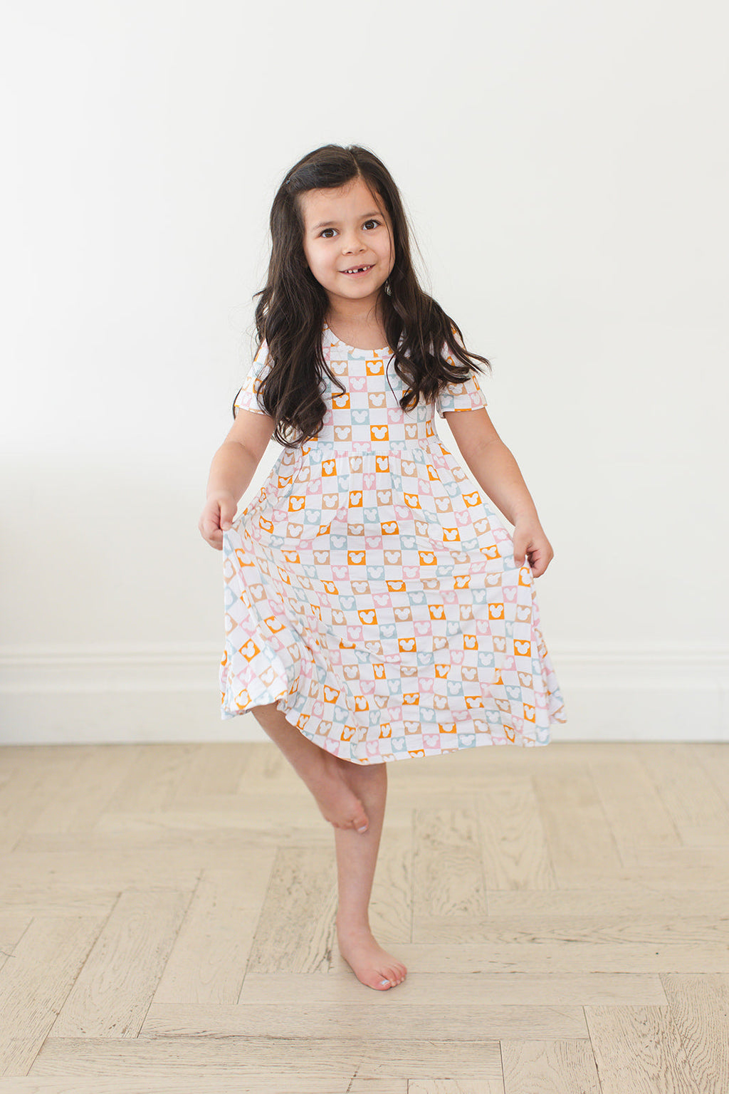 Checkerboard Charm - Dress