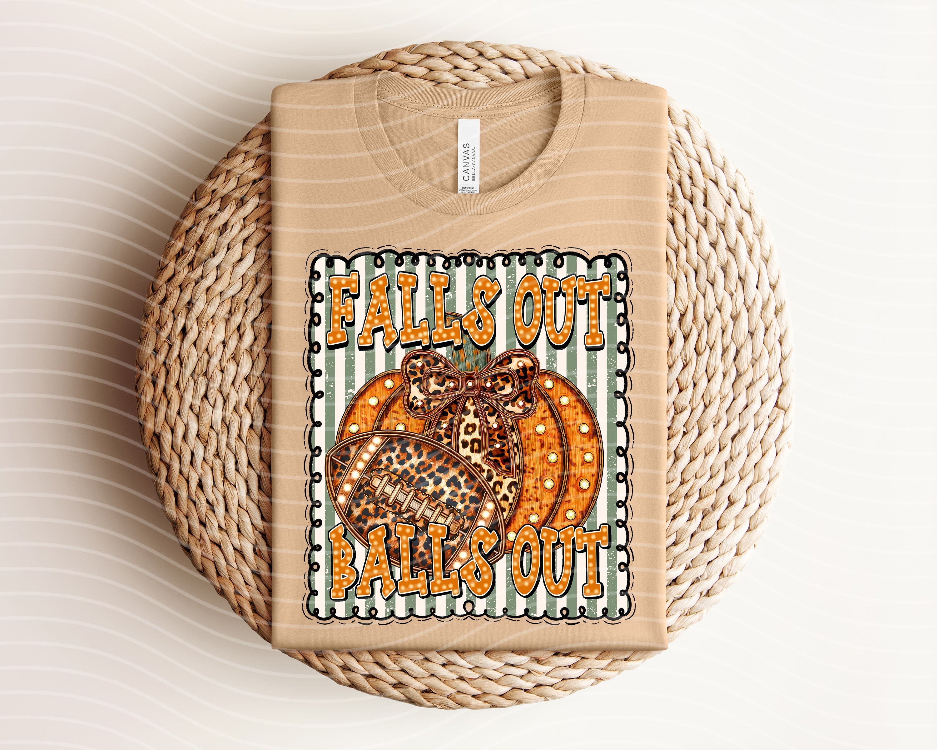 Falls Out Balls Out Graphic Tee
