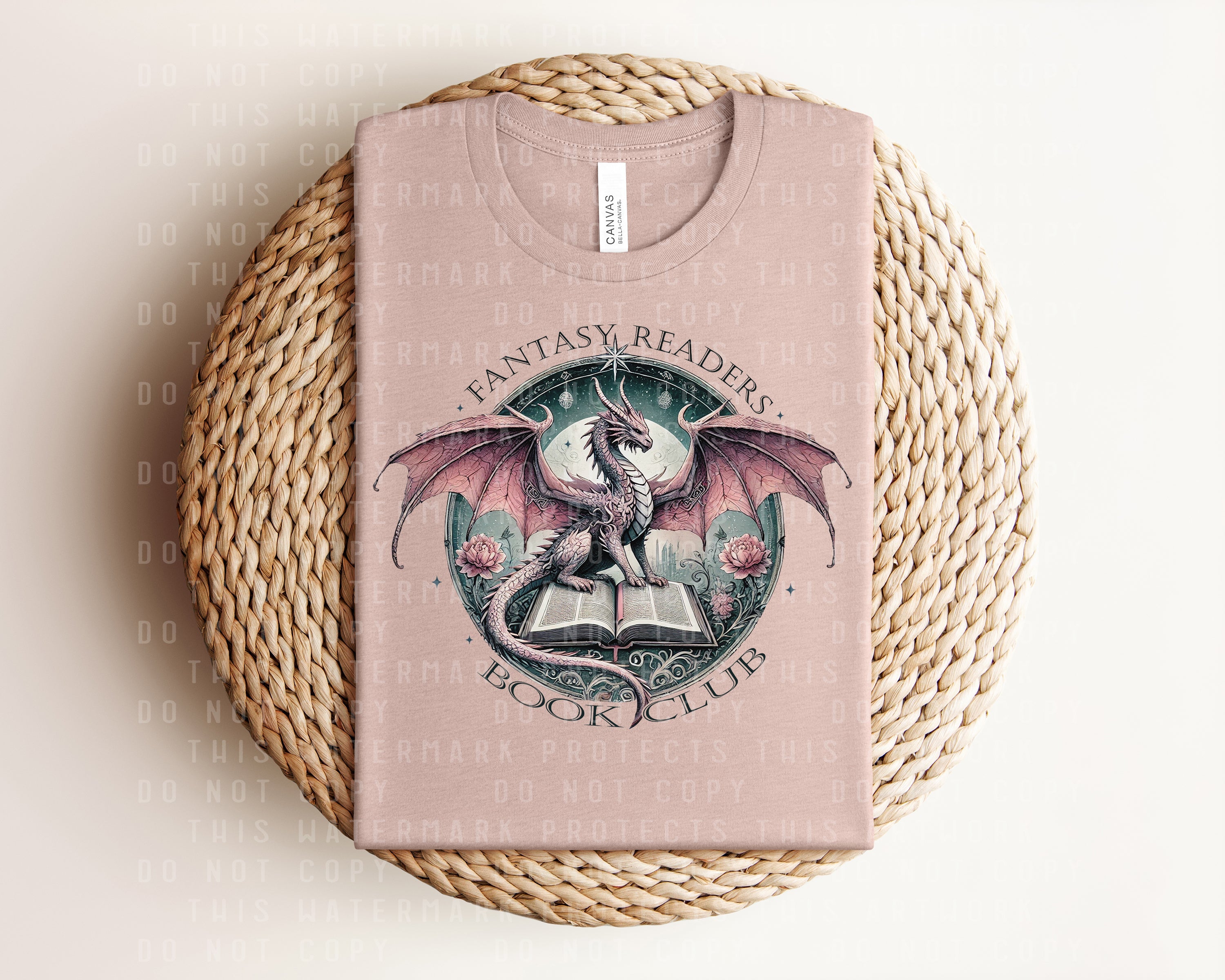 Fantasy Reader Book Club Graphic Tee